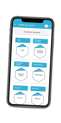 FENECON Phone FEMS App Dynamischer Stromtarif